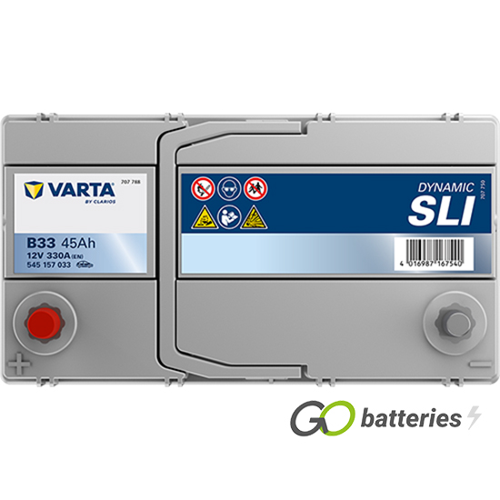 B33 Varta Dynamic SLI Battery 12V 45Ah 545 157 033 (155) - Image 3