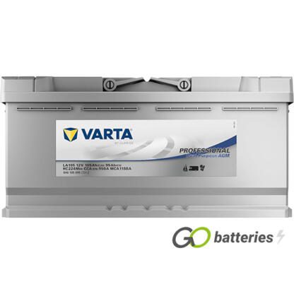 LA105 Varta Professional Dual Purpose AGM Leisure Battery 840 105 095 - Image 3