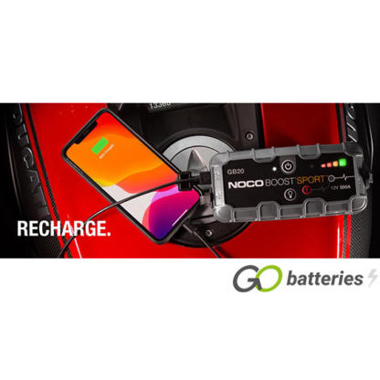 GB20 Noco BOOST SPORT Battery Jump Starter - Image 4