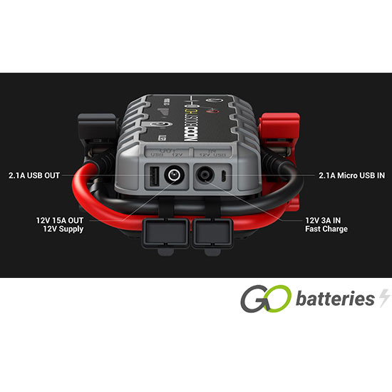 GB70 Noco BOOST HD Battery Jump Starter - GoBatteries