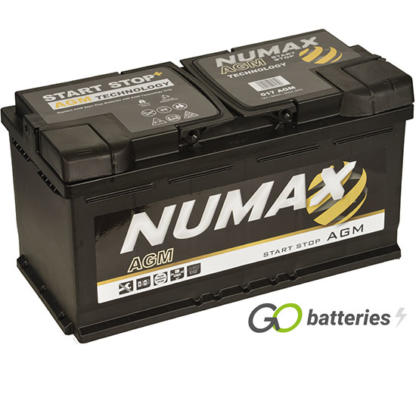 017 AGM Numax AGM Start-Stop Battery 12V 95Ah
