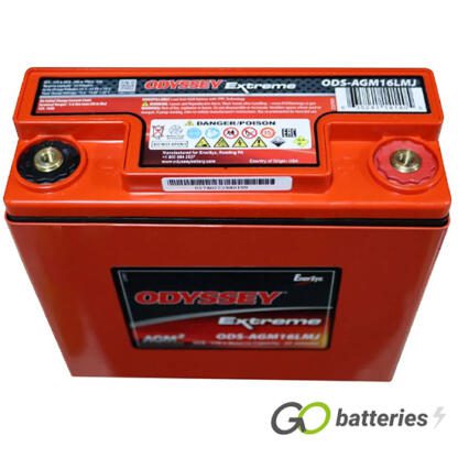 ODS-AGM16LMJ Odyssey Extreme Battery 12V 16Ah (PC680MJ) - Image 2