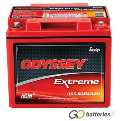 ODS-AGM42LMJ Odyssey Extreme Series Battery 12V 42Ah (PC1200MJT) - Image 2