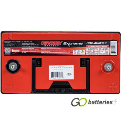 ODX-AGM31R Odyssey Extreme Battery 12V 100Ah (31R-PC2150S) - Image 4
