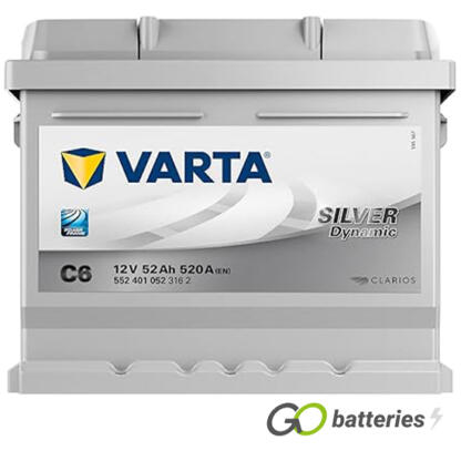 C6 Varta Silver Dynamic Battery 12V 52Ah 552 401 052 (063) - Image 3