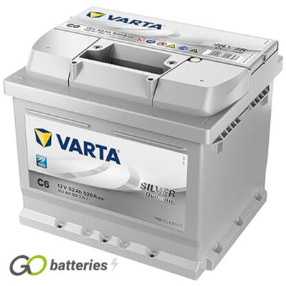 C6 Varta Silver Dynamic Battery 12V 52Ah 552 401 052 (063) - Image 2