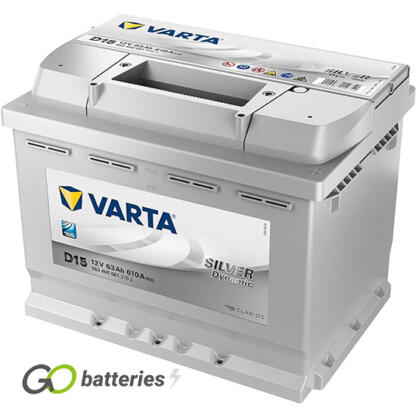 D15 Varta Silver Dynamic Battery 12V 63Ah 563 400 061 (027) - Image 2
