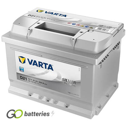 D21 Varta Silver Dynamic Battery 12V 61Ah 561 400 060 (075) - Image 2