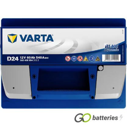 D24 Varta Blue Dynamic Battery 12V 60Ah 560 408 054 (027) - Image 2