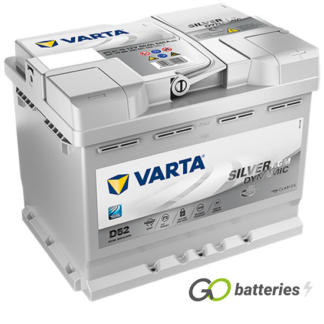 Varta D52 Silver Dynamic Start-Stop AGM Battery 560 901 068 12V 60Ah 680 cold cranking amps silver case with central carrying handles. This part number has changed to A8. UK code 027AGM