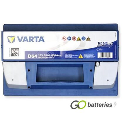 D54 Varta Blue Dynamic Start-Stop EFB Battery 12V 65Ah 565 500 065 (100 EFB) - Image 3