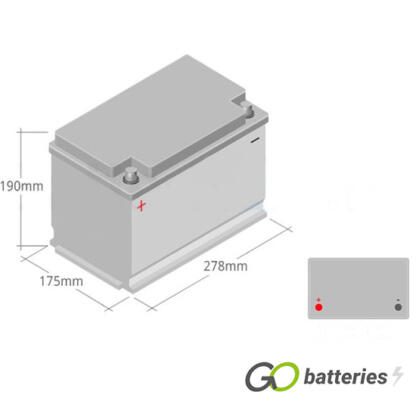 E12 Varta Blue Dynamic Battery 12V 74Ah 574 013 068 (096R) - Image 4