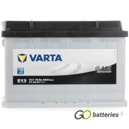 E13 Varta Black Dynamic Battery 12V 70Ah 570 409 064 (096) - Image 2