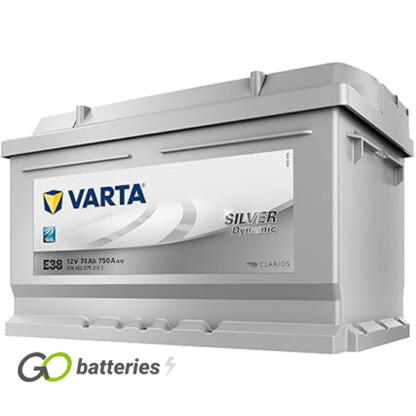 E38 Varta Silver Dynamic Battery 12V 74Ah 574 402 075 (100) - Image 2