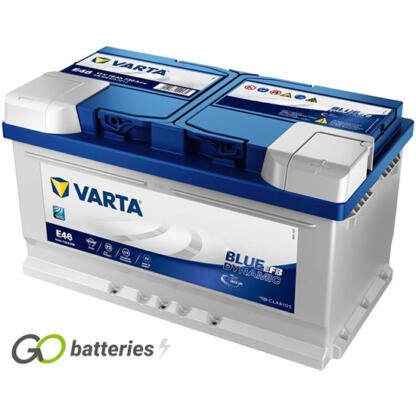 E46 Varta Blue Dynamic Start-Stop EFB Battery 12V 75Ah 575 500 073 (110 EFB) - Image 2