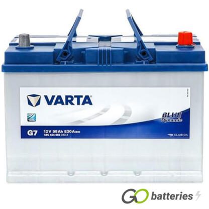 G7 Varta Blue Dynamic Battery 12V 95Ah 595 404 083 (335) (249H) - Image 3