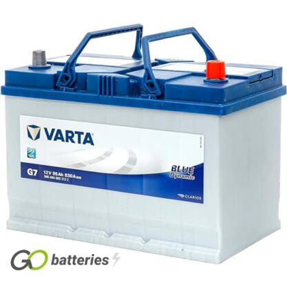 G7 Varta Blue Dynamic Battery 12V 95Ah 595 404 083 (335) (249H) - Image 2