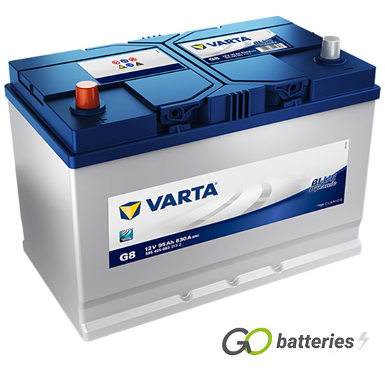 G8 Varta Blue Dynamic Battery 12V 95Ah 595 405 083 (334) (250H) -  GoBatteries