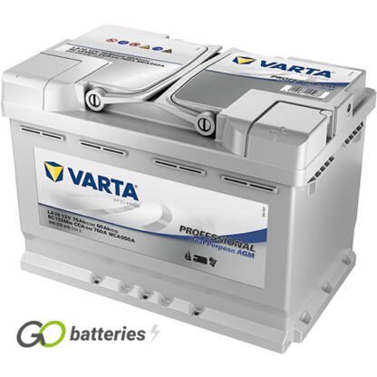 LA70 Varta Professional Dual Purpose AGM Leisure Battery 840 070 076 - Image 2