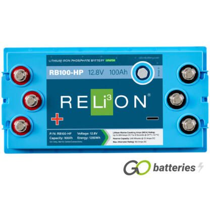 RB100-HP Relion Lithium LiFePO4 12V 100Ah Battery - Image 3