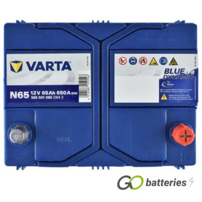 N65 Varta Blue Dynamic Start-Stop EFB Battery 12V 65Ah 565 501 065 (005EFB) - Image 3