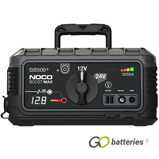 GB500+ Noco Genius BOOST MAX Battery Jump Starter - GoBatteries