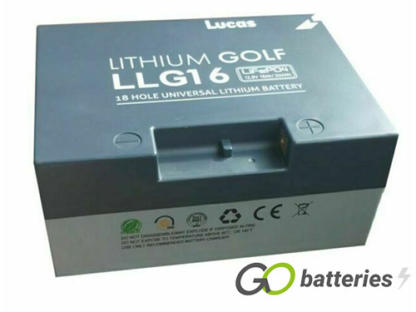 LLG16 Lucas Lithium Golf Battery 12V 16Ah With Bag & Charger - Image 3
