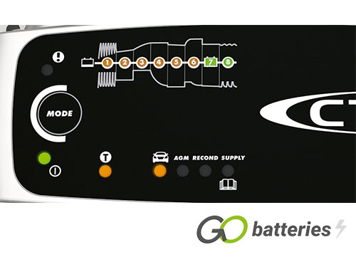 CTEK MXS 10 For larger vehicle batteries, supply function 20 Ah