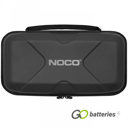 Noco GBC013 EVA protective case for the Noco GB20 and GB40, case is black with carrying handle.