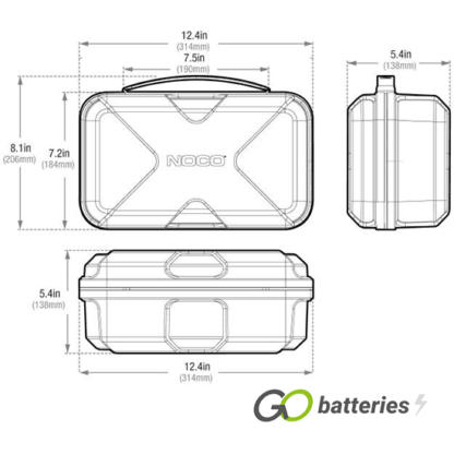NOCO GBC014 Boost HD EVA Protective Case For GB70 - Image 4