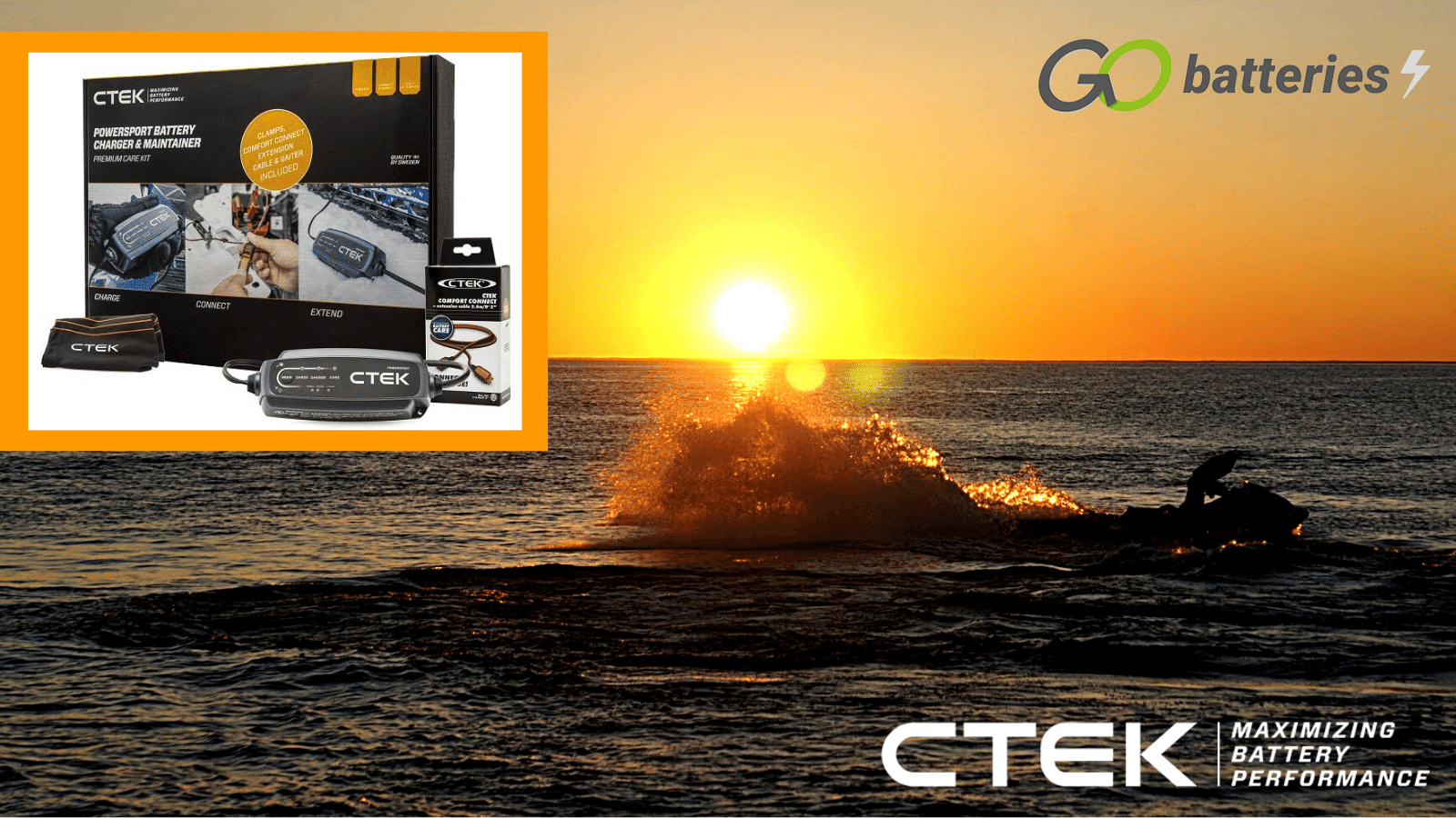 How to charge a Jet Ski Battery GoBatteries