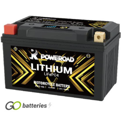 YTZ10S Poweroad Lithium Motorcycle Battery (PLFE-10S)