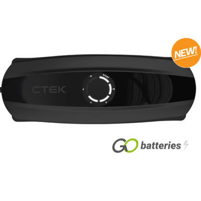 CTEK CS ONE 12 volt Adaptive charging technology. Black unit with LED front indicator.