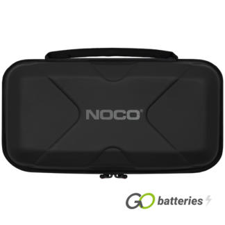 Noco GBC017 EVA protective case for the Noco GB50 the case is black with carrying handle.