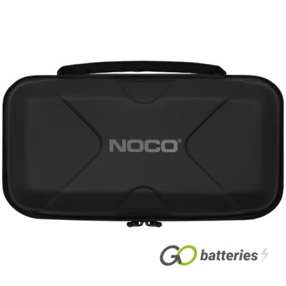 Noco GBC017 EVA protective case for the Noco GB50 the case is black with carrying handle.