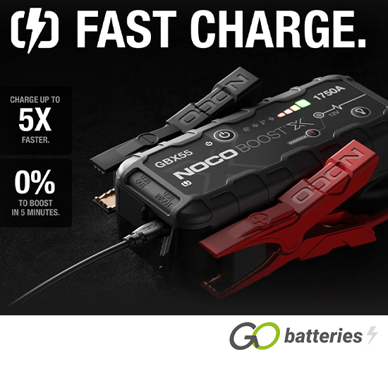 GBX55 Noco BOOST X Battery Jump Starter - GoBatteries