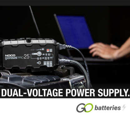 GENIUS PRO25 Noco 6/12/24V 25A Professional Battery Charger - Image 4