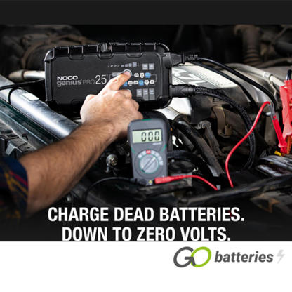 GENIUS PRO25 Noco 6/12/24V 25A Professional Battery Charger - Image 5