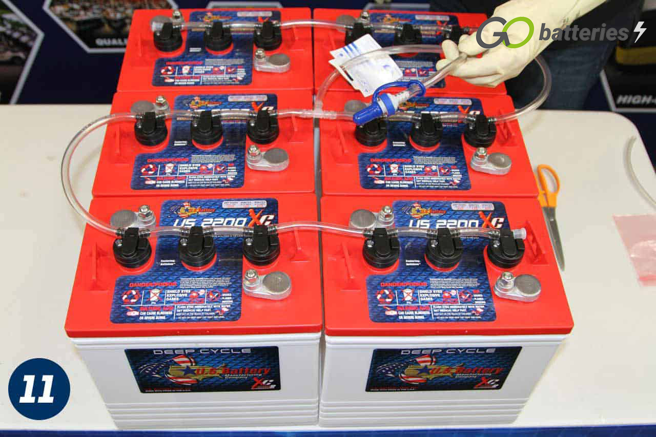 How to water Deep Cycle Batteries GoBatteries