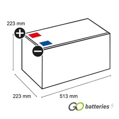 629 Box size dimensions