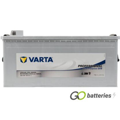 LED240 Varta Professional Dual Purpose EFB Leisure Battery 930 240 120 - Image 2
