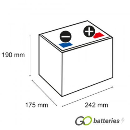 LED60 Varta Professional Dual Purpose EFB Leisure Battery 930 060 064 - Image 4