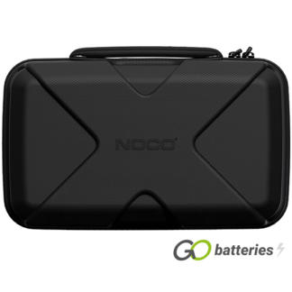 Noco GBC102 Boost X EVA protective case for the Noco GBX55, case is black with carrying handle.