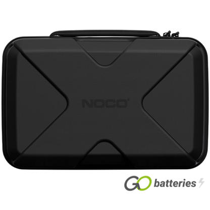 Noco GBC104 Boost X EVA protective case for the Noco GBX155, case is black with carrying handle.