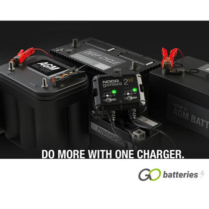 NOCO GENIUS 2X2 6V/12V 2-Amp 2-Bank Smart Battery Charger - Image 3