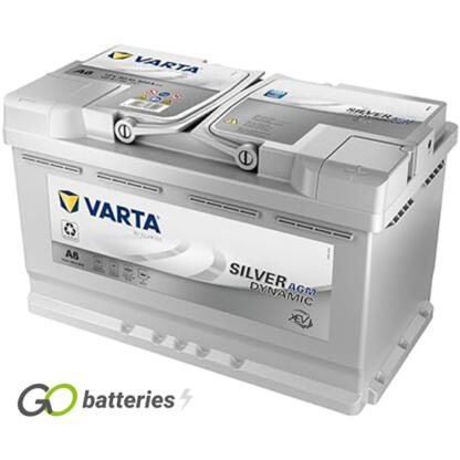 A6 Varta Silver Dynamic AGM Start-Stop Battery 12V 80Ah 580 901 080 (115AGM) - Image 3