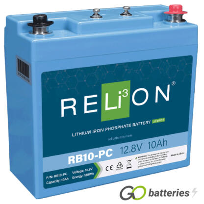 RB10-PC Relion Wind Turbine Lithium 12V 10Ah Battery