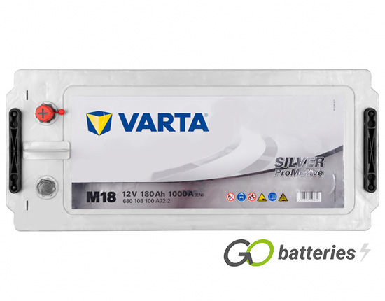 BATTERIE 12V 180 AH 1000A (M18) SILVER GAUCHE – DSMOTORS