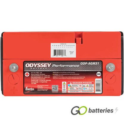 ODP-AGM31 Odyssey Performance Battery 12V 100Ah 31-925S - Image 4