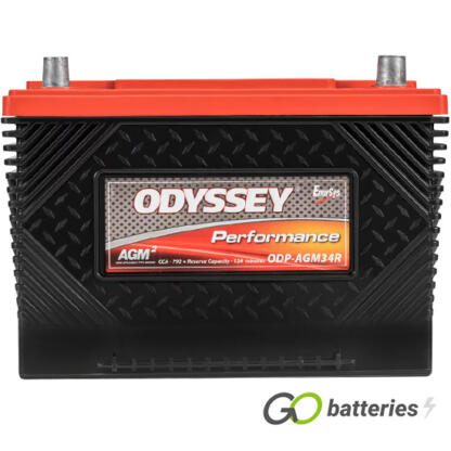 ODP-AGM34R Odyssey Performance Battery 12V 61Ah 34R-790 - Image 2